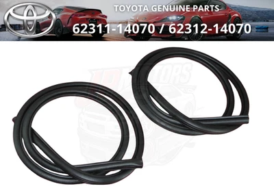 TOYOTA Genuino SUPRA JZA80 MK4 Puerta Resistente Sello Borde Derecha Izquierda Juego Nuevo Foto 1 de 4