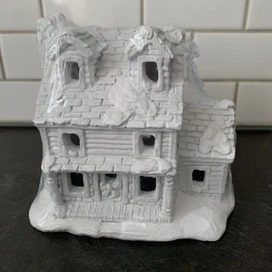 California Creations PONDEROSA HOUSE SE173 Ceramic Christmas Village - Picture 1 of 8