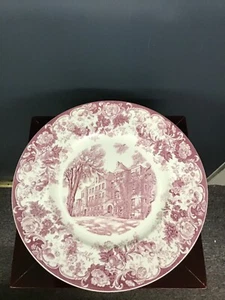 PLATO DE CENA DE COLECCIÓN WEDGWOOD TRANSFERENCIA FRAMINGTON MA ESTADO MAESTROS UNIVERSIDAD 1953 - Imagen 1 de 3