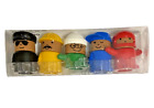 Ensemble de 5 figurines jouets en plastique Ikea LILLABO 3" travailleurs professionnels 602.426.14