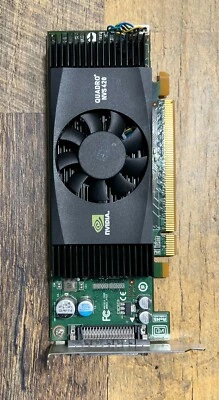 nVIDIA Quadro NVS420 512mb Quad-DVI PCI-E Video Card 0H995J NVS 420 - Image 1 of 3