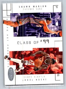 2002 Hoops Hot Prospects #17 CO Shawn Marion/Jason Terry Class Of Excellent - Picture 1 of 2