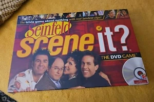 SEINFELD 'SCENE IT' The DVD Game BRAND Trivia Board Game 2008 New Sealed - Picture 1 of 4