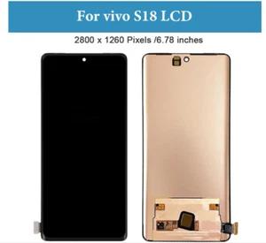 Original LCD Display Touch Screen Digitizer Replacement Assembly For vivo S18 - Picture 1 of 3