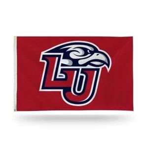 Liberty University Red Background Team Logo Flag 3x5 FT Banner - Picture 1 of 1