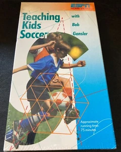 Teaching Kids Soccer with Bob Gansler (VHS, 1996)- ESPN Home Video - New Sealed - Picture 1 of 4