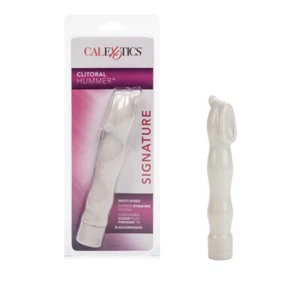 Cal Exotics Signature Clitoral Hummer White - Gyrating Clitoral Scoop  - Picture 1 of 8