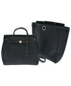 HERMES Backpacks Black PM 2200574776044 - Picture 1 of 20