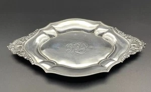 Tiffany & Co Sterling Silver Footed Pin / Ring / Trinket Tray 7 1/8” - Picture 1 of 12