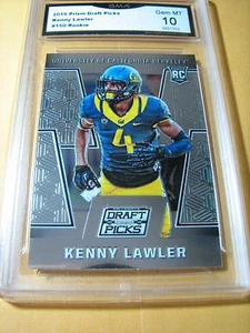 KENNY LAWLER SEAHAWKS 2016 PRIZM DRAFT PICKS ROOKIE RC # 150 CALIFICADO 10 - Imagen 1 de 1