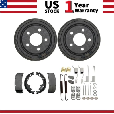 Kit de herrajes de zapata de tambor de freno trasero de 9" 4 piezas para Jeep Cherokee 1994-1999 _TP Foto 1 de 4