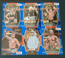 2022 Select UFC BASE Blue Retail with Rookies You Pick the Card