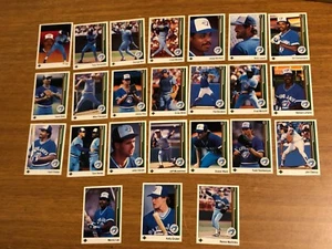 1989 UPPER DECK TORONTO BLUE JAYS TEAM SET OF 24 CARDS MLB STARS AND ROOKIES - Picture 1 of 10