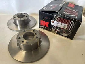 2x Brake disc NK 201518 2 brake discs front axle front for BMW 5 Series - Picture 1 of 7