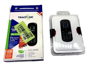 Nuevo SELLADO Tracfone Alcatel OneTouch A205G Teléfono Celular Prepago y Paquete de Tiempo de Aire - Imagen 1 de 14