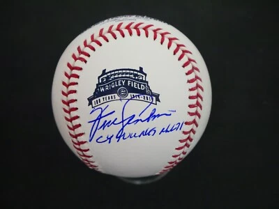 FERGIE JENKINS SIGNED OMLB WRIGLEY FIELD BASEBALL WITH "CY YOUNG NL 71" JSA COA - Image 1 of 4