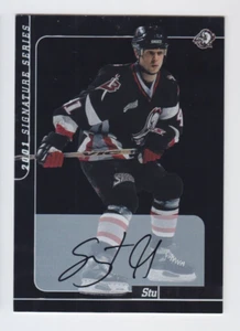 2000-01 ITG BAP SIGNATURE STU BARNES AUTO Autograph #182 Be Player Sabres - Bild 1 von 1