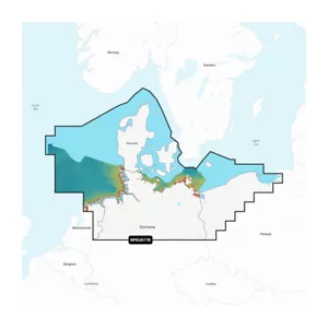 Navionics Platinum+ Regular Dänemark & Deutschland Nord Micro SD-Karte - Bild 1 von 1