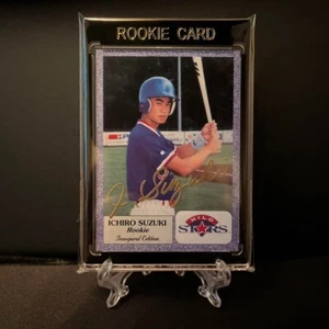1993 Ichiro Rookie Card Printed Signed hawaii winter league Trading cards - Picture 1 of 3