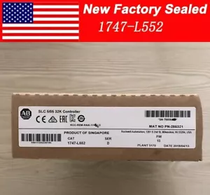 Original Allen-Bradley 1747-L552 /C SLC 500 5/05 CPU Processor Controller NEW - Picture 1 of 1