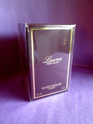 Lauren by Ralph Lauren Eau de Toilette Spray 2011 Vintage 118 ml 4 oz Sealed Box - Image 1 of 3