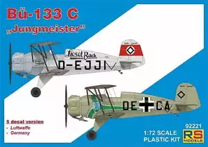 RS MODELS 92221 - 1:72 Bucker Bu-133 C Jungmeister - Imagen 1 de 2
