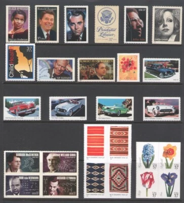 2005 U.S. COMMEMORATIVE YEAR SET *132 STAMPS* WITH 5 SHEETS MINT-NH - Image 1 of 4