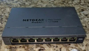 Netgear GS108Ev3 GS108E ProSafe Plus 8 PLU Gigabit Ethernet Switch - Picture 1 of 4