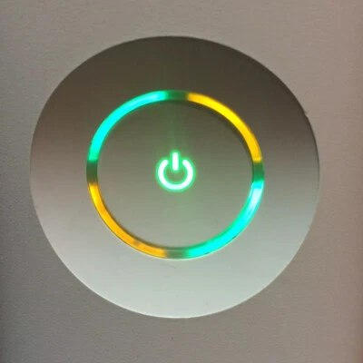 Custom Xbox 360 Green/Yellow ROL RF Board Ring Of Light / Power Button for PHAT - Image 1 of 2