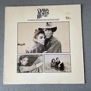 DAYS OF HEAVEN 1978 LP SOUNDTRACK VINTAGE VINYL ENNIO MORRICONE SCORE 13TRX OOP - Imagen 1 de 5