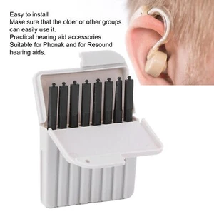 8Pcs/Box 1.2mm Hearing Aid Earwax Guard Filters Oil-proof Wear-resistant Kit - Picture 1 of 22