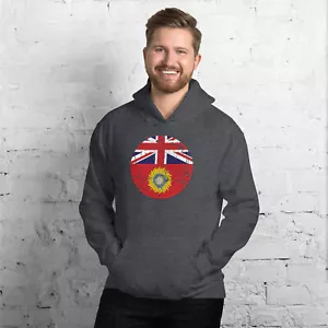 Sudadera con capucha unisex Roundel bandera de la Commonwealth del Reino Unido personalizada - Imagen 1 de 5