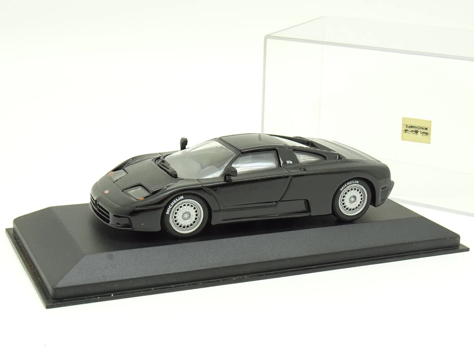 Minichamps B 1/43 - Bugatti EB110 Nera - Immagine 1 di 1