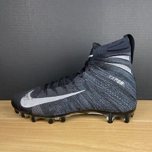 SZ 11 | Nike Vapor Untouchable 3 Elite Flyknit Football Cleats Black AH7408-010 - Picture 1 of 10