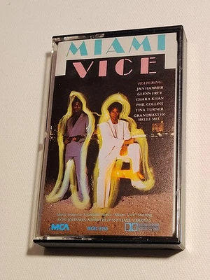 Miami Vice - TV Show Soundtrack Cassette Tape - 1985 - Glenn Frey/Chaka Khan - Image 1 of 4
