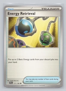 Energy Retrieval 171/198 SV01 Scarlet Violet Trainer Uncommon Non Holo Pokemon - Picture 1 of 2