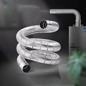 Stainless Steel Elbow Chimney Liner Bend Multi Flue Stove Pipe Telescopic - Picture 1 of 9