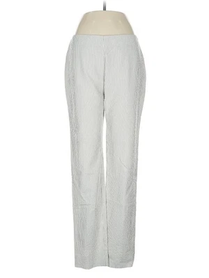 Bernard Zins Women Silver Casual Pants 8 - Image 1 of 4