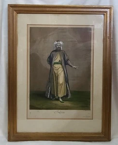 1714 "Indien" - handkolorierter & vergoldeter Kupferstich - Gérard Scotin  - Bild 1 von 7