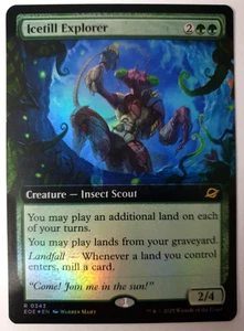 MTG Edge of Eternities - Icetill Explorer - FOIL Extended Rare - 0343 NM - Picture 1 of 1