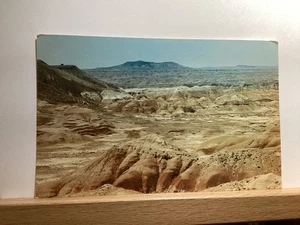 Escena pintada del desierto vista desde la autopista 66 en Arizona: - Postal vintage - Imagen 1 de 3