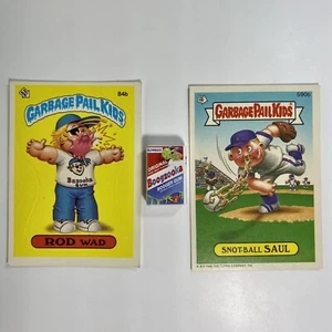 Micro figuras Boogzooka vintage Garbage Pail Kids 84 590 y NUEVO Super Impulse GPK - Imagen 1 de 11