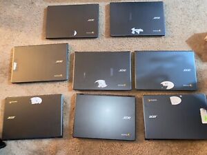Acer Chromebook C720 - Lot of 8 for Parts/Repair - Hardlocked Motherboard