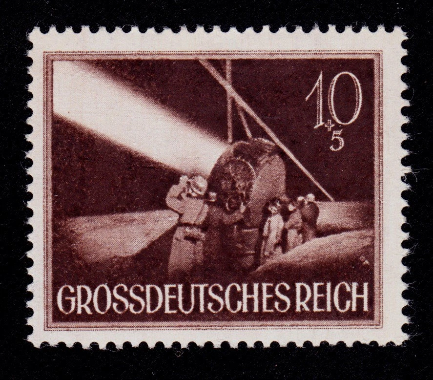 ALEMANIA SCOTT# B262 MNH ALEMANIA AVIÓN REFLECTOR SEGUNDA GUERRA MUNDIAL Foto 1 de 1