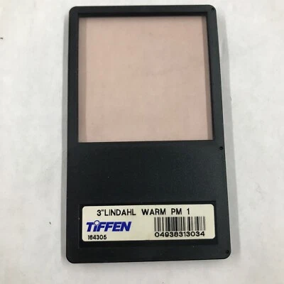 Tiffen 3" Lindahl Warm PM 1 Filter Camera - Image 1 of 4