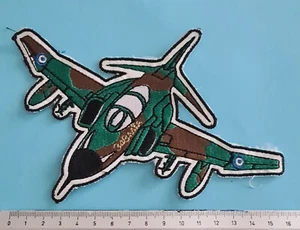 Rare ® Hellenic airforce 348 TRS patch 2008-2010 for leather visor RF4 phantom - Picture 1 of 2