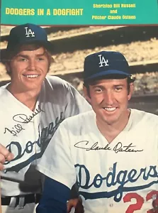 Autographed SI Magazine Pic of LA Dodger Pitchers Bill Russell and Claude Osteen - Picture 1 of 1