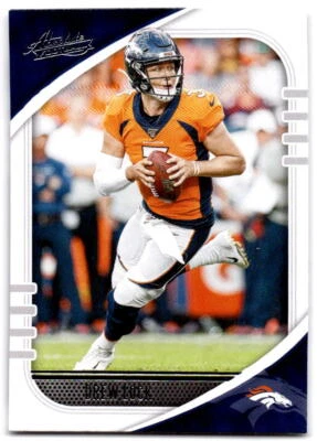 2020 Panini Absolute #45 Drew Lock Green Near mint or better - Image 1 of 2