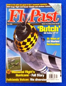 FLY PAST : "BUTCH" BILL BAILEY'S P-47 JUIN 2006 MAGAZINE AVIATION LIVRAISON GRATUITE - Photo 1/9