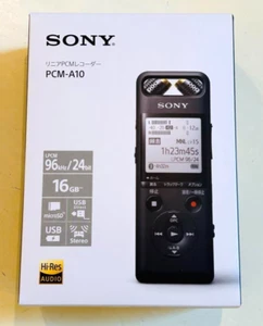 Sony PCM-A10 16GB Linear Recorder High-Resolution Professional Audio Recording - Picture 1 of 4